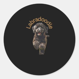 Adesivo Uma Casa Não É Um Lar Sem Um Pau De Labradoodle