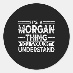 Adesivo Uma coisa de morgan não entenderia sobrenome