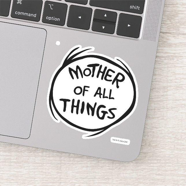 Adesivo Uma Coisa Dois - Mãe de todas as Coisas (Detalhe)