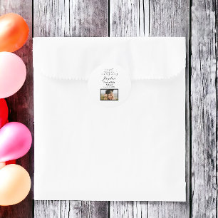 Adesivo Uma doce extremidade para uma nova foto de graduaç