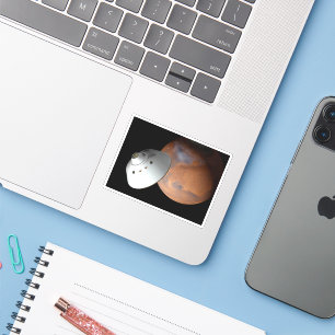 Adesivo Uma Embarcação Embarcada Por Aviões Aproximando-Se