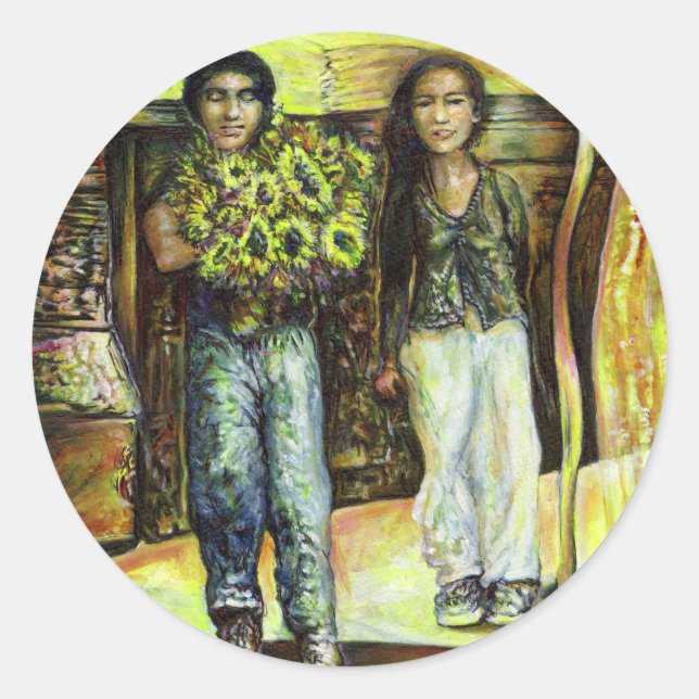 Adesivo Uma Fase de ChapeI Sistina de um ChaIIenge (Frente)