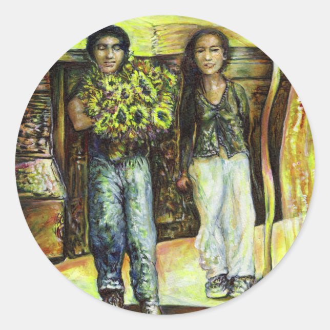 Adesivo Uma Fase de ChapeI Sistina de um ChaIIenge (Frente)