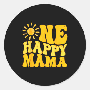 Adesivo Uma Feliz Mãe Aniversário Primeira Volta Ao Sol 