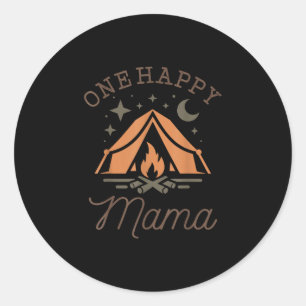 Adesivo Uma feliz mãe campista aniversário de 1 ano famíli