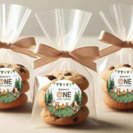 Adesivo Uma Festa de aniversário de campo feliz