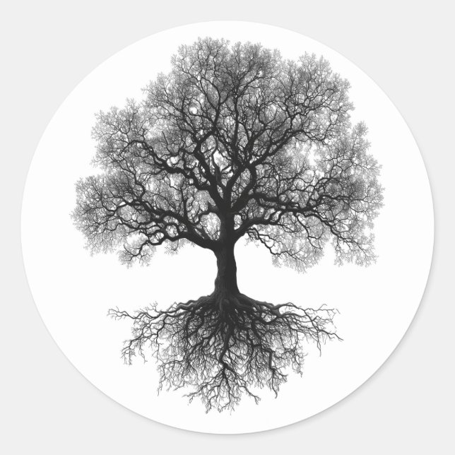 Adesivo Uma Fonte | Design Árvore da Vida (Frente)