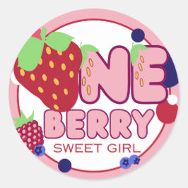 Adesivo Uma Garota Berry Doce