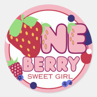 Adesivo Uma Garota Berry Doce