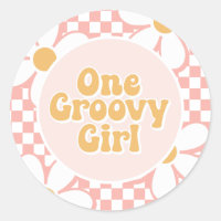 Uma garota muito fixe Pink Daisy Checker