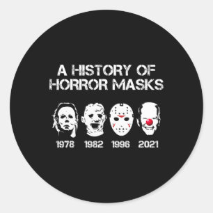 Adesivo Uma História De Horror Máscaras Figurino De Hallow