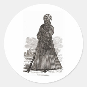 Adesivo Uma imagem do woodcut de Harriet Tubman, antes de