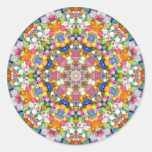 Adesivo Uma mandala do grânulo