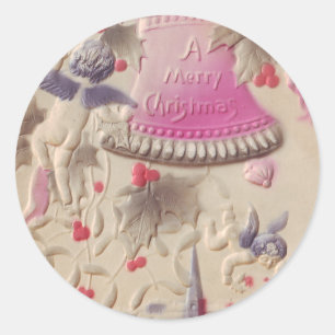 Adesivo Uma menina do Dutch do Feliz Natal