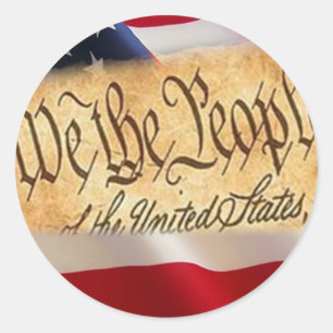 Adesivo Uma nação sob Deus