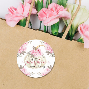 Adesivo Uma Pequena Gliteira Floral Rosa De Pumpkin