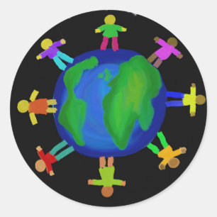 Adesivo Uma Raça - Anti-Racismo