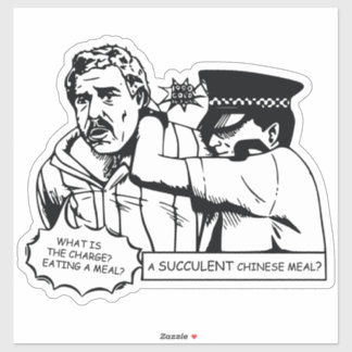 Adesivo Uma Refeição Chinesa Bem Suculta