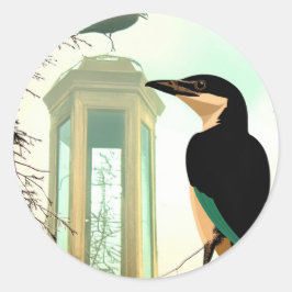 Adesivo Uma respiração profunda antes do frio entrar.