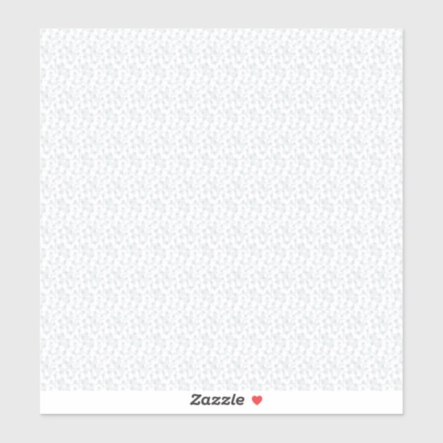 Adesivo Uma superfície completamente branca e sem recursos (Folha)