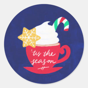 Adesivo Uma taça de 'Tis the Season'