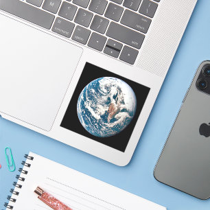 Adesivo Uma Terra Tirada Da Nave Espacial Apollo 10.