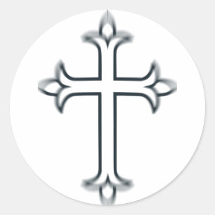 Adesivo Uma típica cruz latina