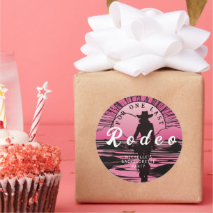 Adesivo Uma Última Festa de Despedida de Solteira Rodeo