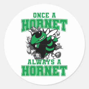 Adesivo Uma Vez Um Hornet Sempre Um Hornet Espírito De Vol