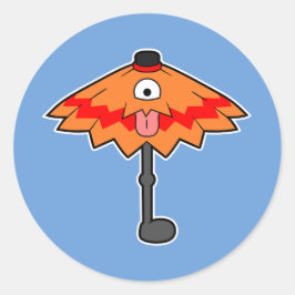 Adesivo Umbrella Yokai - Monstro Japonês Kasa-obake