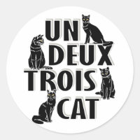 Un Deux Trois Cat - Francês Pun