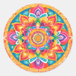 Adesivo Un mandala romantique