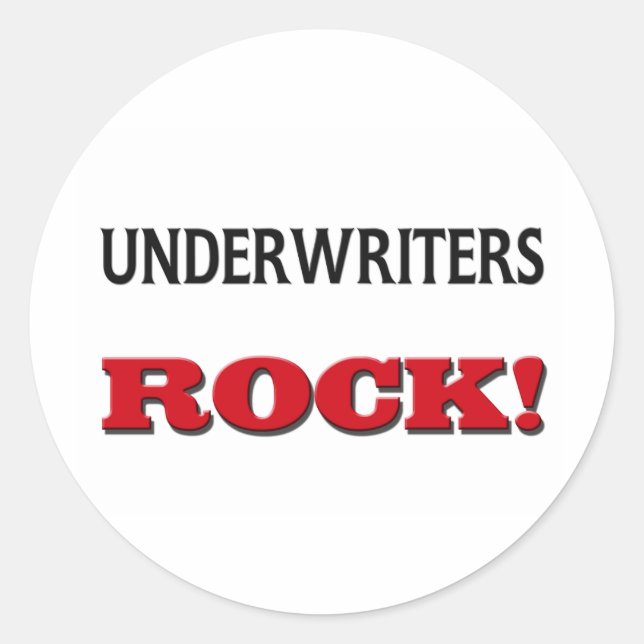 Adesivo UnderWriters Rock (Frente)