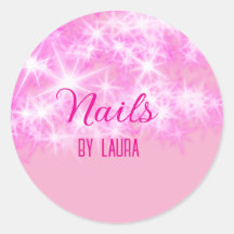 Unhas cintilantes cor-de-rosa- cinza- coloração- b