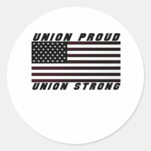Adesivo União Orgulhosa - União Forte Clássica