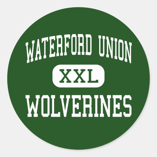 Adesivo União Waterford - Wolverines - Alto - Waterford (Frente)