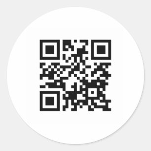Adesivo Único CÓDIGO do Web site QR da propriedade