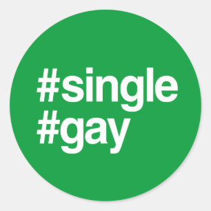ADESIVO ÚNICO GAY DE HASHTAG