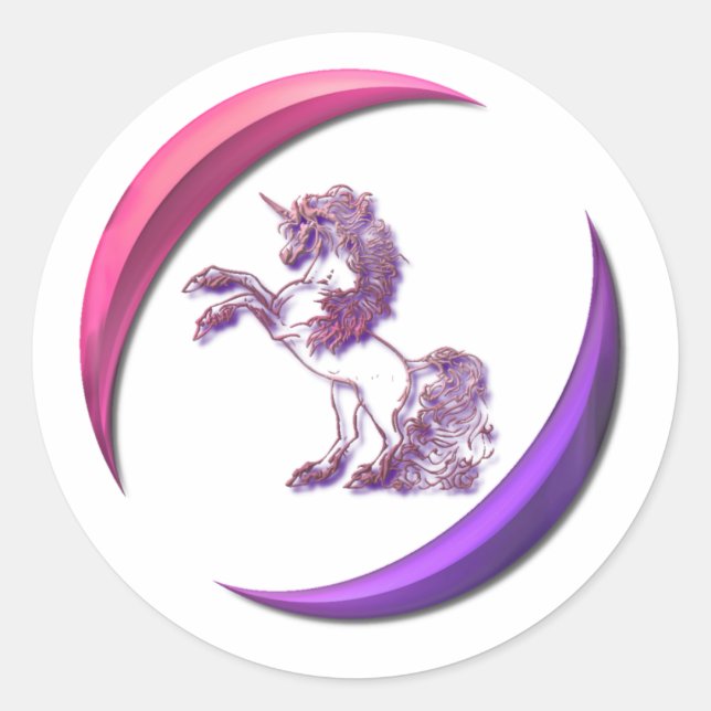 Adesivo Unicorn Design Sticker (Frente)