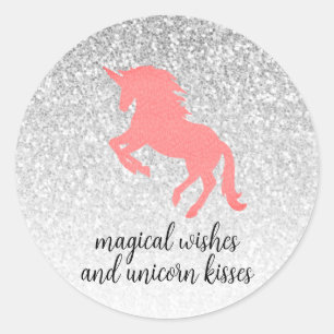 Adesivo Unicorn Esmaga Feliz Festa de Aniversário