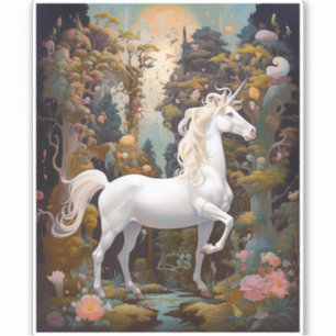 Adesivo Unicorn Fantasy Art
