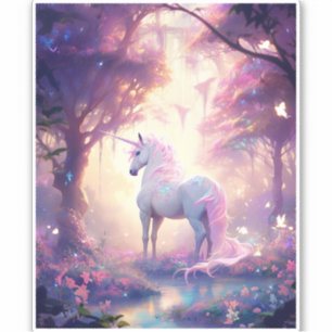 Adesivo Unicorn Fantasy Art