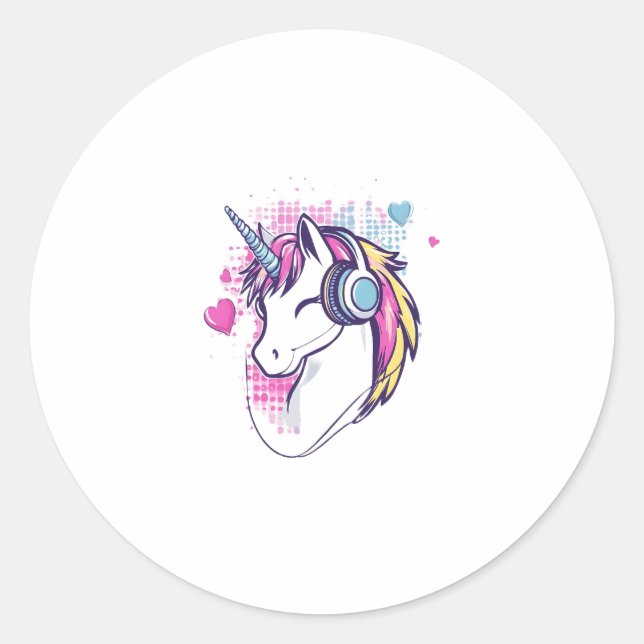 Adesivo Unicorn Gamer Girl (1) (Frente)