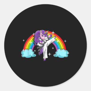 Adesivo Unicorn Kung Fu Karate Marital Artes Jiu Jutsu Mag