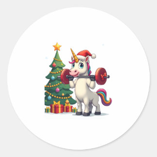 Adesivo Unicorn Lifting Christmas Weightlifting Deadlift G