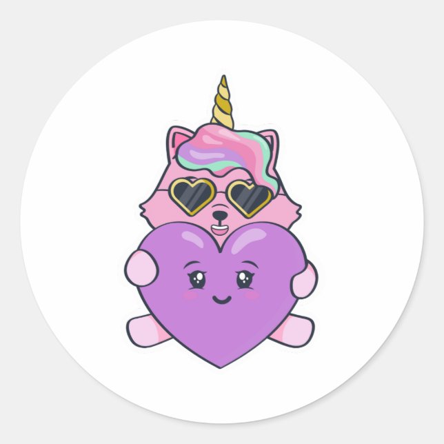 Adesivo Unicorn Lovers (Frente)