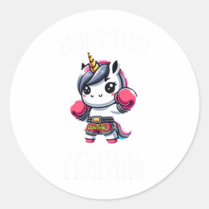 Adesivo Unicorn Muay Thai - Kickboxing e Unicorn Thai Bo