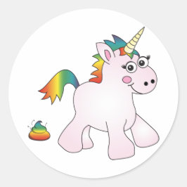 Adesivo Unicorn Rainbow Poop - Stickers