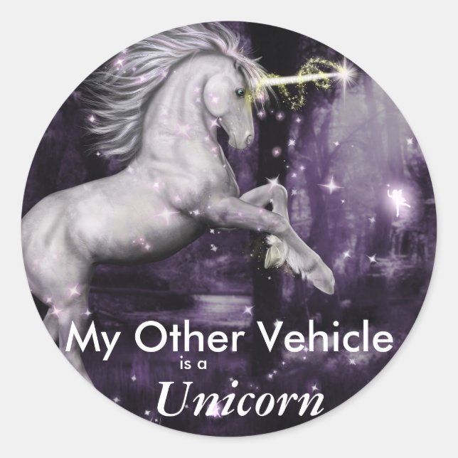 Adesivo Unicorn Sticker (Frente)
