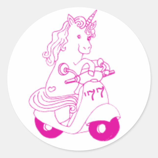 Adesivo Unicorn Sticker (Frente)